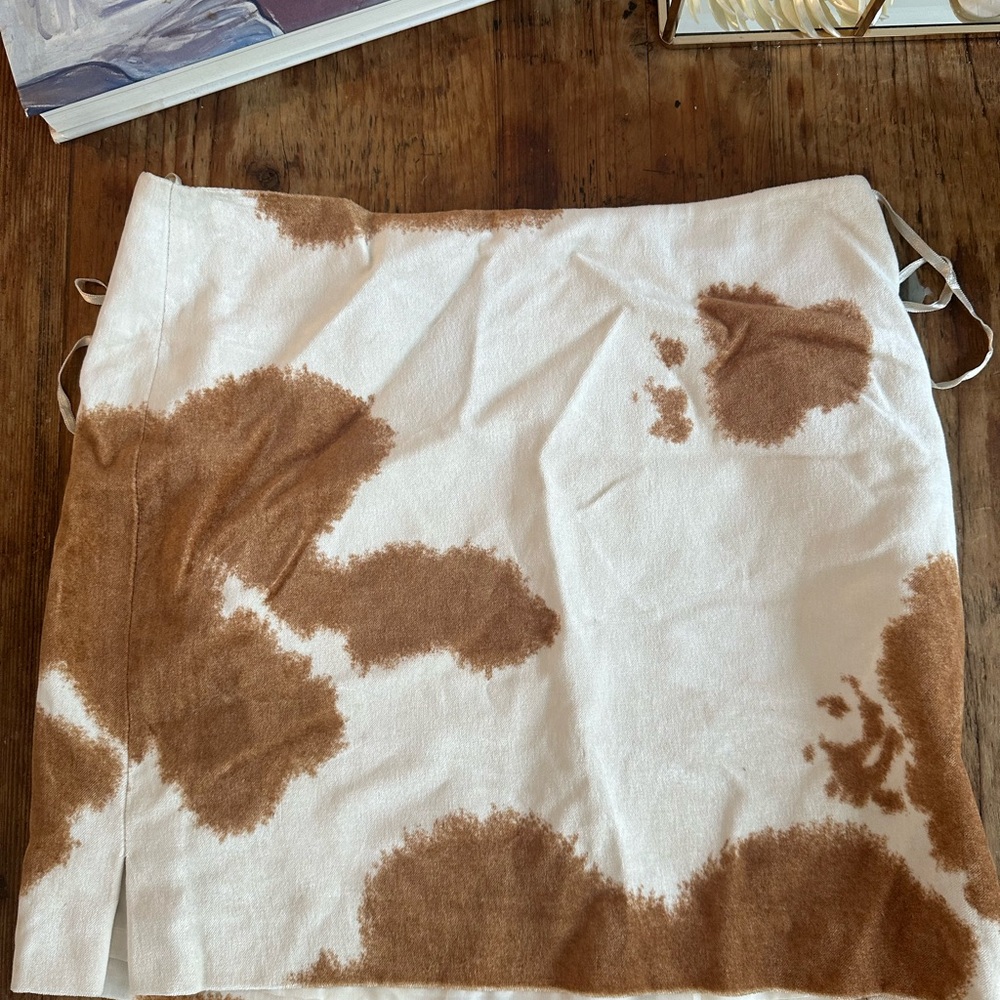 Ralph by Ralph Lauren cow skirt